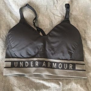Large Underarmour sports bra, padded, wireless